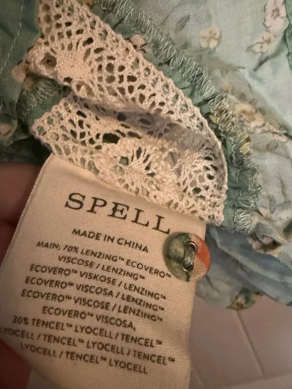 Spell & The Gypsy Melody Crop & Frill Shorts Set - Small - NWT - Picture 10 of 16